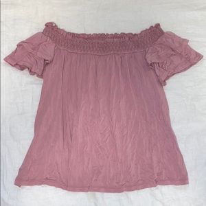 off the shoulder top